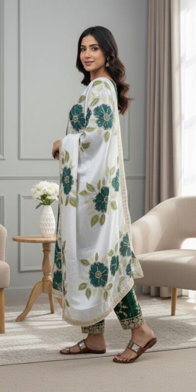 SRK 5315 Green Organza SILK Salwar Suit Perfect for Wedding, Party, Lohri, Ethnic Day, Eid – . Affordable Price ₹2499. Delivery 4-6 Working Days. | Jump Suits, Tops & Bottoms, Track Suits, Salwar suit, Casual Suits, Creative suits, Designer Suits, Palazzo Suits, Party Wear Suits, Patiala Suits, Straight Suits, Trendy Wear