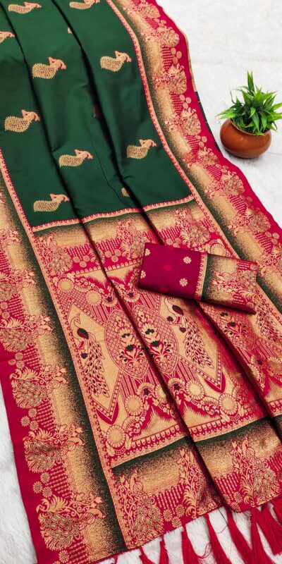 MB 1013 Green Color Paithani silk Saree with Zari Work & Lace Work. Festive Deal ₹2399. Delivery 4-6 Working Days. Shop now. | Sarees, Bollywood Sarees, Creative Sarees, Designer Sarees, Embroidered Sarees, Ethnic Saree, Modern Digital sarees, Party Wear Sarees