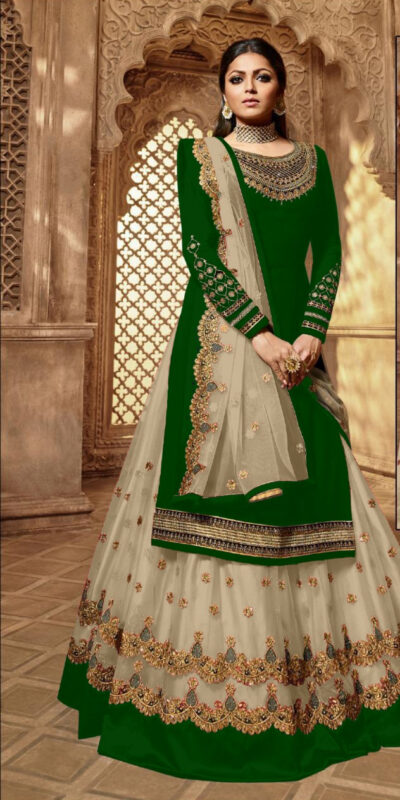 FC LT 3907 Green in Color Satin Georgette Stone Work Salwar Suit . Special Price ₹2499. Delivery 4-6 Working Days. Shop now. | Jump Suits, Salwar suit, Casual Suits, Creative suits, Designer Suits, Palazzo Suits, Party Wear Suits, Patiala Suits, Straight Suits