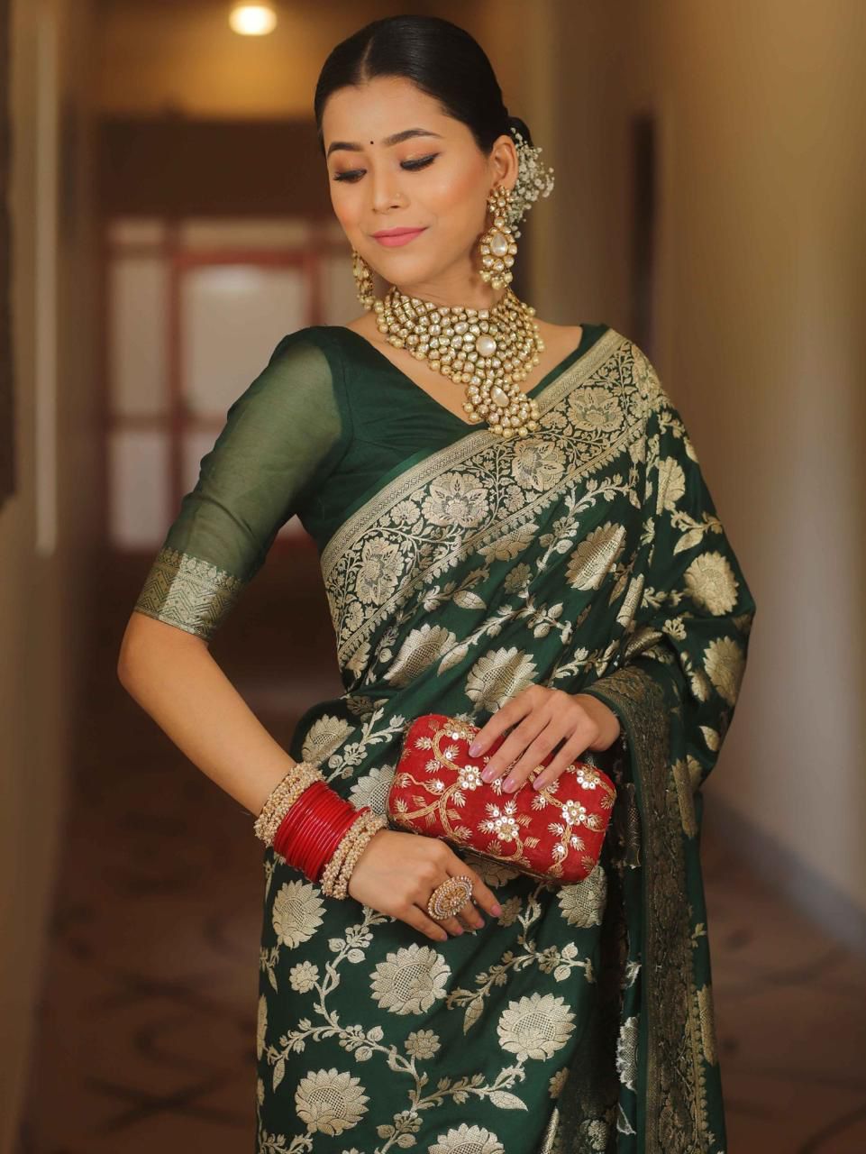 KP 5085 Green in Soft Lichi Silk Wedding, Party, Festive, Events Designer Work Saree . Get it for ₹1349. Delivery 4-6 Working Days. Shop now. | Sarees, Bollywood Sarees, Creative Sarees, Designer Sarees, Embroidered Sarees, Ethnic Saree, Modern Digital sarees, Party Wear Sarees