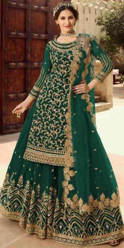 DS 15030 Green Soft Net Salwar Suit Perfect for Wedding, Party, Baisakhi, Makar Sankranti, Pongal – . Special Price ₹2649. Delivery 4-6 Working | Jump Suits, Salwar suit, Casual Suits, Creative suits, Designer Suits, Palazzo Suits, Party Wear Suits, Patiala Suits, Straight Suits