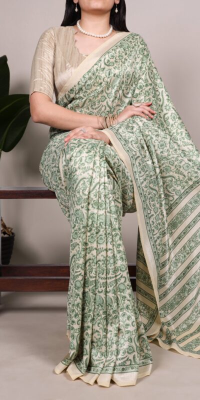 YNF 7014 Green Tasar Silk Saree Perfect for Wedding, Party, Reception, Housewarming, Pooja – . Exclusive Offer ₹1649. Delivery 4-6 Working Days. Shop | Sarees, Bollywood Sarees, Creative Sarees, Designer Sarees, Embroidered Sarees, Ethnic Saree, Modern Digital sarees, Party Wear Sarees