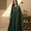 MF 912 Green Color Vichitra Silk Gown with Sequence Work Designer Work. Get it for ₹1799. Delivery 4-6 Working Days. Shop now. | Gowns, Bollywood Gowns, Creative Gowns, Designer Gowns, Embroidered Gowns, Party Wear Gowns