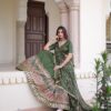 KA 5051 Green in Vichitra Silk Embroidery Work & Sequins Work Lehenga Choli . Now at just ₹2499. Delivery 4-6 Working Days. Shop now. | Lehenga, Bollywood Lehenga, Creative Lehenga, Designer Lehenga, Embroidered Lehenga, Party Wear Lehenga