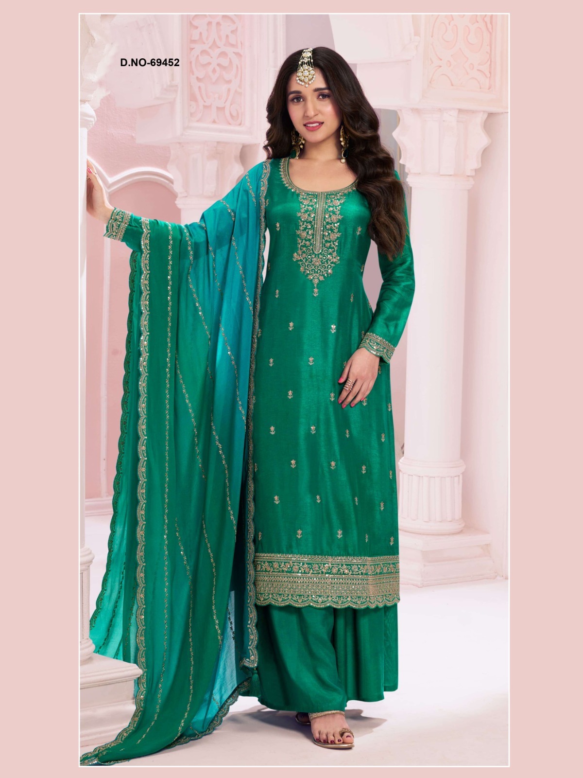 FC 69451 Green Vichitra Salwar Suit with Zari Work & Embroidery Work. Best Price ₹2099. Delivery 4-6 Working Days. Shop now. | Jump Suits, Tops & Bottoms, Track Suits, Salwar suit, Casual Suits, Creative suits, Designer Suits, Palazzo Suits, Party Wear Suits, Patiala Suits, Straight Suits, Trendy Wear