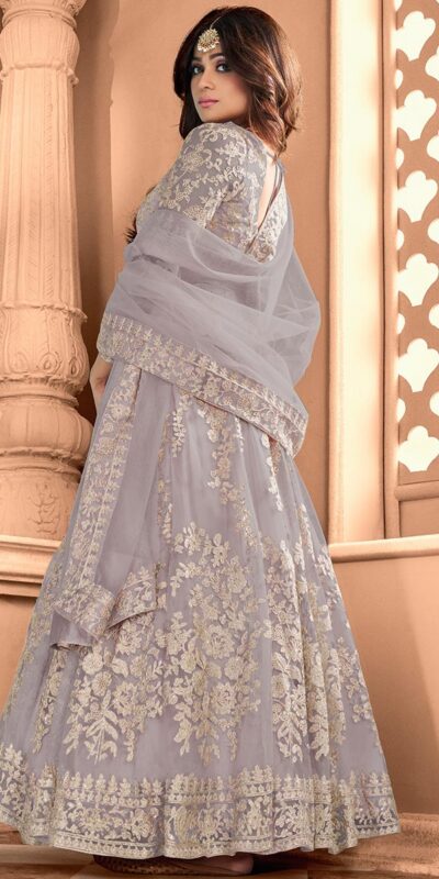 FC 8356 Grey in Color Heavy Net Embroidery Work Salwar Suit . Wedding, Party, Festive, Events, Special Price ₹3199. Delivery 4-6 Working Days. Shop now. | Jump Suits, Tops & Bottoms, Track Suits, Salwar suit, Casual Suits, Creative suits, Designer Suits, Palazzo Suits, Party Wear Suits, Patiala Suits, Straight Suits, Trendy Wear