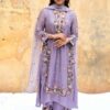 NSR 862 Lavender Faux Georgette Slawar Suit with Embroidery Work & Lace Work. Introductory Price ₹2149. Delivery 4-6 Working Days. Shop now. | Jump Suits, Tops & Bottoms, Track Suits, Salwar suit, Casual Suits, Creative suits, Designer Suits, Palazzo Suits, Party Wear Suits, Patiala Suits, Straight Suits, Trendy Wear