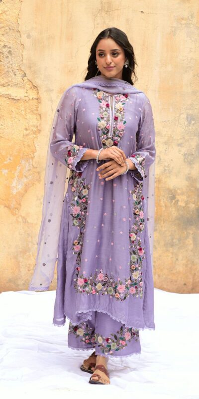 NSR 862 Lavender Faux Georgette Slawar Suit with Embroidery Work & Lace Work. Introductory Price ₹2149. Delivery 4-6 Working Days. Shop now. | Jump Suits, Tops & Bottoms, Track Suits, Salwar suit, Casual Suits, Creative suits, Designer Suits, Palazzo Suits, Party Wear Suits, Patiala Suits, Straight Suits, Trendy Wear