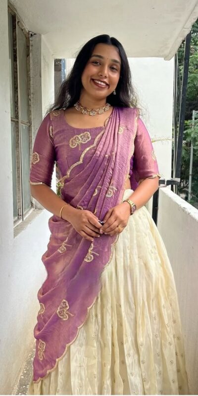 PC 549 Lavender in Color Fendy Silk. Cut Work Lehenga Choli Wedding, Party, Festive, Events, Affordable Price ₹2099. Delivery 4-6 Working Days. Shop now. | Lehenga, Bollywood Lehenga, Creative Lehenga, Designer Lehenga, Embroidered Lehenga, Party Wear Lehenga