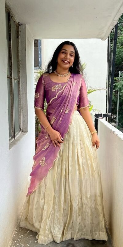 PC 549 Lavender in Color Fendy Silk. Cut Work Lehenga Choli Wedding, Party, Festive, Events, Affordable Price ₹2099. Delivery 4-6 Working Days. Shop now. | Lehenga, Bollywood Lehenga, Creative Lehenga, Designer Lehenga, Embroidered Lehenga, Party Wear Lehenga