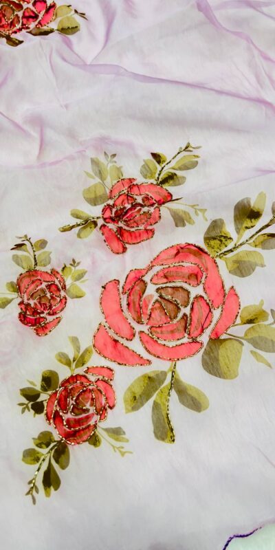 BT 412 Lavender TB Organza Saree with Digital Print. Wedding, Party, Festive, Events, Navratri , Special Price ₹1649. Delivery 4-6 Working Days. Shop now. | Sarees, Bollywood Sarees, Creative Sarees, Designer Sarees, Embroidered Sarees, Ethnic Saree, Modern Digital sarees, Party Wear Sarees