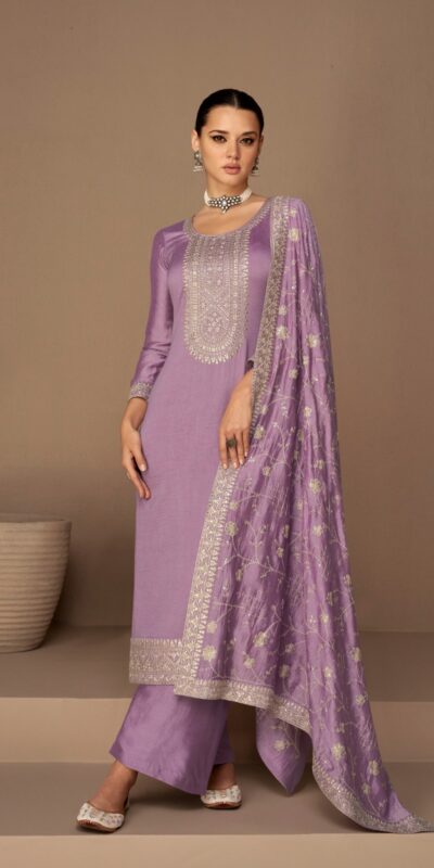 FC 9522 Lavender Vichitra Salwar Suitwith Embroidery Work & Stone Work. Exclusive Offer ₹2499. Delivery 4-6 Working Days. Shop now. | Jump Suits, Tops & Bottoms, Track Suits, Salwar suit, Casual Suits, Creative suits, Designer Suits, Palazzo Suits, Party Wear Suits, Patiala Suits, Straight Suits, Trendy Wear