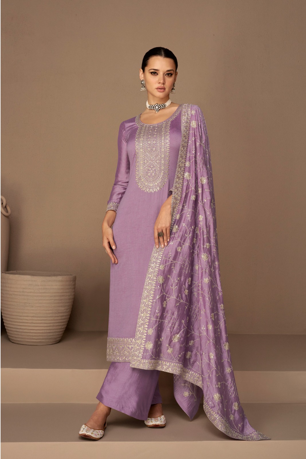 FC 9522 Lavender Vichitra Salwar Suitwith Embroidery Work & Stone Work. Exclusive Offer ₹2499. Delivery 4-6 Working Days. Shop now. | Jump Suits, Tops & Bottoms, Track Suits, Salwar suit, Casual Suits, Creative suits, Designer Suits, Palazzo Suits, Party Wear Suits, Patiala Suits, Straight Suits, Trendy Wear