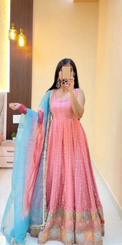 RTC 5964 Light Peach Chinon silk Salwar Suit with Digital Print & Lace Work. Best Price ₹2499. Delivery 4-6 Working Days. Shop now. | Jump Suits, Salwar suit, Casual Suits, Creative suits, Designer Suits, Palazzo Suits, Party Wear Suits, Patiala Suits, Straight Suits