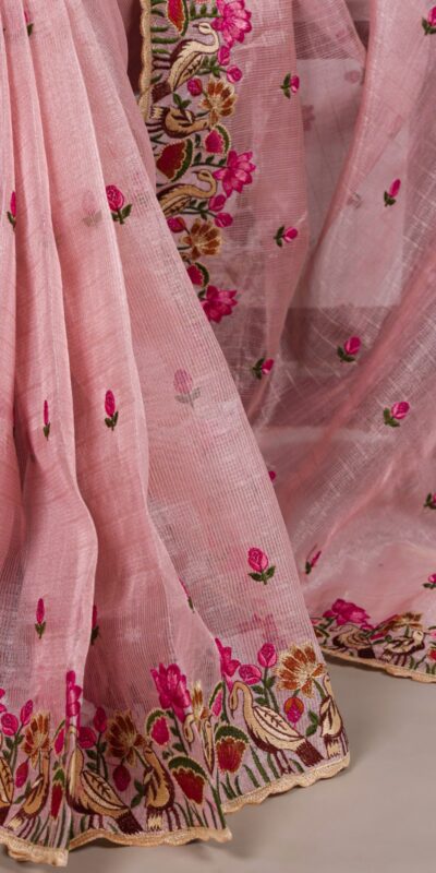 YNF 7400 Light Pink Zari Kota Tissue Saree Perfect for Wedding, Party, Mehendi, Housewarming, Haldi – . Special Price ₹3299. Delivery 4-6 Working Days. | Sarees, Bollywood Sarees, Creative Sarees, Designer Sarees, Embroidered Sarees, Ethnic Saree, Modern Digital sarees, Party Wear Sarees