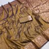 MB 197 Mahendi Color Banarasi Silk Saree with Zari Work & Lace Work. Exclusive Offer ₹1899. Delivery 4-6 Working Days. Shop now. | Sarees, Bollywood Sarees, Creative Sarees, Designer Sarees, Embroidered Sarees, Ethnic Saree, Modern Digital sarees, Party Wear Sarees