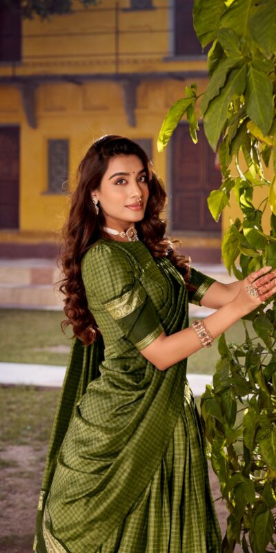 LNB 1900 Mahendi Color Chettinad Cotton Chex Zari Work Lehenga Choli . Now at just ₹3249. Delivery 4-6 Working Days. Shop now. | Lehenga, Bollywood Lehenga, Creative Lehenga, Designer Lehenga, Embroidered Lehenga, Party Wear Lehenga