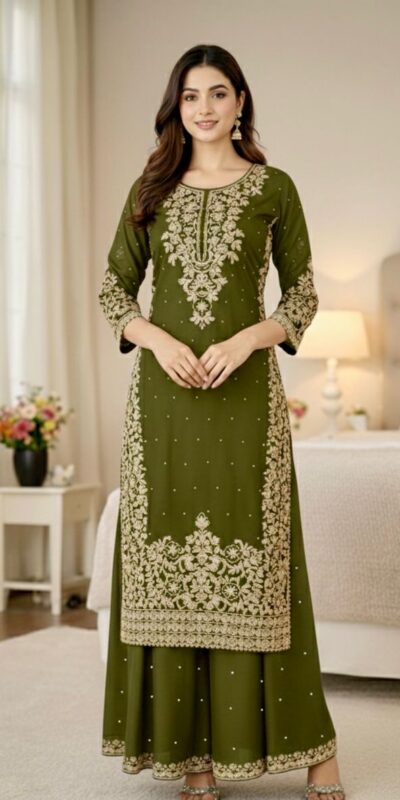 SSR 535 Mahendi in Organza Silk Embroidery Work Salwar Suit . Available at ₹2399 only. Delivery 4-6 Working Days. Shop now. | Jump Suits, Salwar suit, Casual Suits, Creative suits, Designer Suits, Palazzo Suits, Party Wear Suits, Patiala Suits, Straight Suits