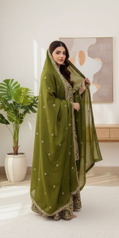 SR 1697 Mahendi Color Organza Silk Salwar Suit with Embroidery Work. Festive Deal ₹2549. Delivery 4-6 Working Days. Shop now. | Jump Suits, Salwar suit, Casual Suits, Creative suits, Designer Suits, Palazzo Suits, Party Wear Suits, Patiala Suits, Straight Suits