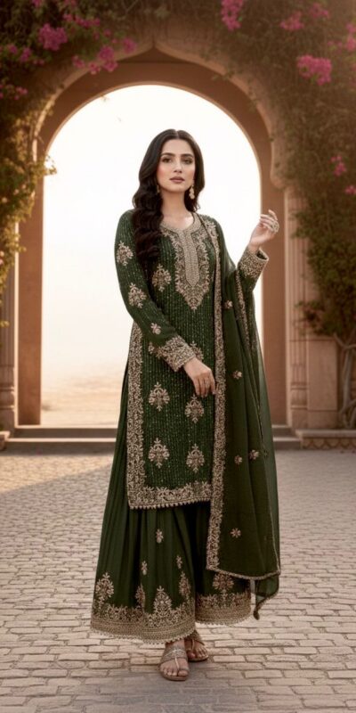 AD 219 Mahendi in Pure Organza Silk Embroidery Work & Cut Work Salwar Suit . Exclusive Offer ₹2499. Delivery 4-6 Working Days. Shop now. | Jump Suits, Salwar suit, Casual Suits, Creative suits, Designer Suits, Palazzo Suits, Party Wear Suits, Patiala Suits, Straight Suits