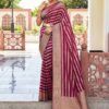 KPR 232 Maroon Soft Lichi Silk Saree Perfect for Wedding, Party, Anniversary, Sangeet, Baby Shower – . Now at just ₹1399. Delivery 4-6 Working Days. Shop n | Sarees, Bollywood Sarees, Creative Sarees, Designer Sarees, Embroidered Sarees, Ethnic Saree, Modern Digital sarees, Party Wear Sarees