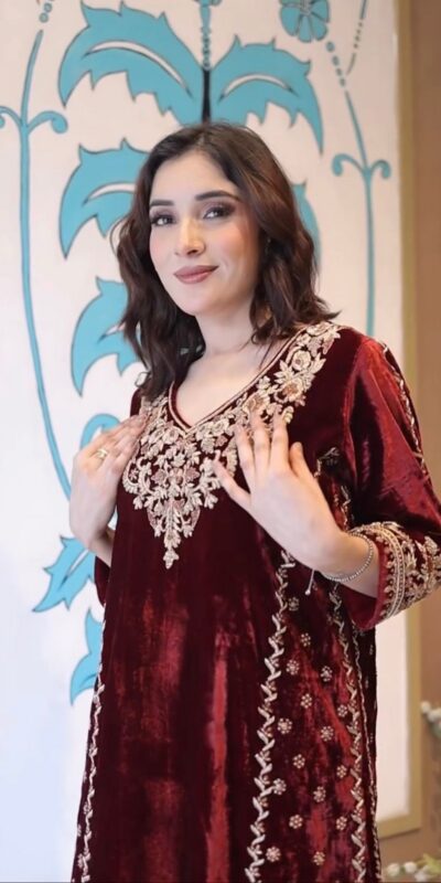 LG 2020 Maroon Velvet Salwar Suit with Embroidery Work. Wedding, Party, Festive, Events, Now at just ₹1899. Delivery 4-6 Working Days. Shop now. | Jump Suits, Tops & Bottoms, Track Suits, Salwar suit, Casual Suits, Creative suits, Designer Suits, Palazzo Suits, Party Wear Suits, Patiala Suits, Straight Suits, Trendy Wear