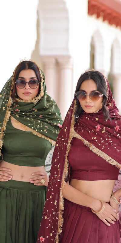 KA 5051 Maroon in Vichitra Silk Embroidery Work & Sequins Work Lehenga Choli . Now at just ₹2499. Delivery 4-6 Working Days. Shop now. | Lehenga, Bollywood Lehenga, Creative Lehenga, Designer Lehenga, Embroidered Lehenga, Party Wear Lehenga