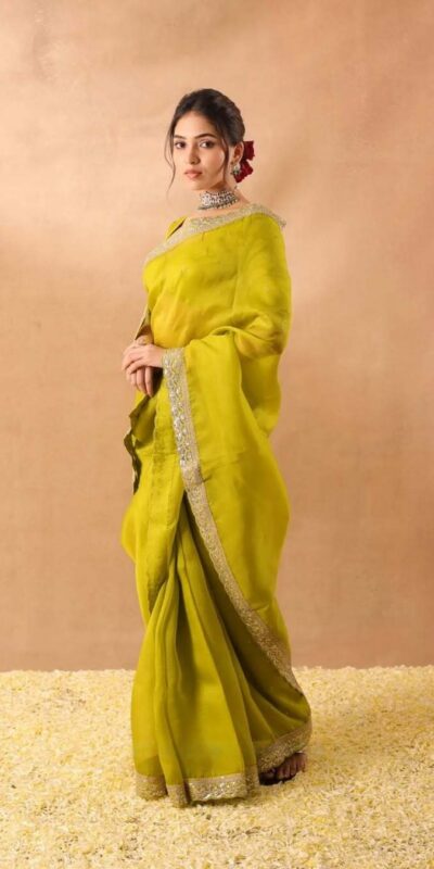 JR 652 Mehendi in Organza Silk Embroidery Work & Sequins Work Saree . Now at just ₹1849. Delivery 4-6 Working Days. Shop now. | Sarees, Bollywood Sarees, Creative Sarees, Designer Sarees, Embroidered Sarees, Ethnic Saree, Modern Digital sarees, Party Wear Sarees