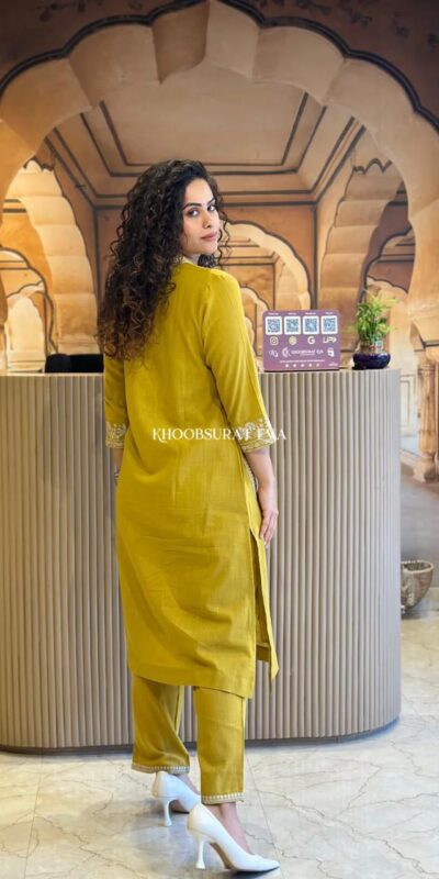 MF 899 Mustered in Color Cambric Cotton Embroidery Work & Lace Work Kurti . Best Price ₹1449. Delivery 4-6 Working Days. Shop now. | Kurti, Bollywood Kurti, Creative Kurtis, Designer Kurti, Party Wear Kurti, Selfie Kurti