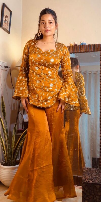 ZF 436 Mustered Fandy Silk Salwar Suit Perfect for Wedding, Party, Housewarming, Reception, Engagement – . Get it for ₹2049. Delivery 4-6 Working D | Jump Suits, Salwar suit, Casual Suits, Creative suits, Designer Suits, Palazzo Suits, Party Wear Suits, Patiala Suits, Straight Suits