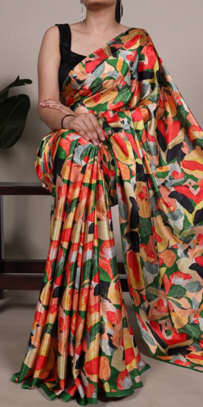 YNF 7027 Mustered Satin Silk Saree Perfect for Wedding, Party, Sangeet, Makar Sankranti, Reception – . Special Price ₹1549. Delivery 4-6 Working Days | Sarees, Bollywood Sarees, Creative Sarees, Designer Sarees, Embroidered Sarees, Ethnic Saree, Modern Digital sarees, Party Wear Sarees