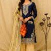 VLM 312 Navy Blue Fox Goargate Salwar Suit Perfect for Wedding, Party, Lohri, Housewarming, Anniversary – . Get it for ₹2399. Delivery 4-6 Working | Jump Suits, Tops & Bottoms, Track Suits, Salwar suit, Casual Suits, Creative suits, Designer Suits, Palazzo Suits, Party Wear Suits, Patiala Suits, Straight Suits, Trendy Wear