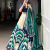 LNB 1247 Navy Blue Color Taser Silk Printed Lehenga Choli Wedding, Party, Festive, Events Etc. Delivery 4-6 Working Days Rs 2849 | Lehenga, Bollywood Lehenga, Creative Lehenga, Designer Lehenga, Embroidered Lehenga, Party Wear Lehenga