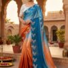 MS 461 Orange Chinnon Saree Perfect for Wedding, Party, Traditional Day, Haldi, Housewarming – . Exclusive Offer ₹1649. Delivery 4-6 Working Days. Shop now | Sarees, Bollywood Sarees, Creative Sarees, Designer Sarees, Embroidered Sarees, Ethnic Saree, Modern Digital sarees, Party Wear Sarees