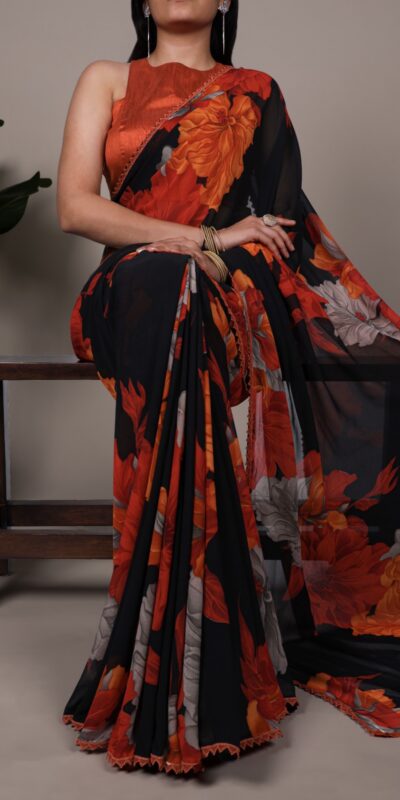 YNF 7032 Orange in Weightless Marbal Lace Work & Lace Border Saree . Grab it for ₹1549. Delivery 4-6 Working Days. Shop now. | Sarees, Bollywood Sarees, Creative Sarees, Designer Sarees, Embroidered Sarees, Ethnic Saree, Modern Digital sarees, Party Wear Sarees