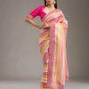 ANX Ritika Pink Chinon Silk Saree Perfect for Wedding, Party, Sangeet, Reception, Onam – . Special Price ₹1899. Delivery 4-6 Working Days. Shop now. | Sarees, Bollywood Sarees, Creative Sarees, Designer Sarees, Embroidered Sarees, Ethnic Saree, Modern Digital sarees, Party Wear Sarees