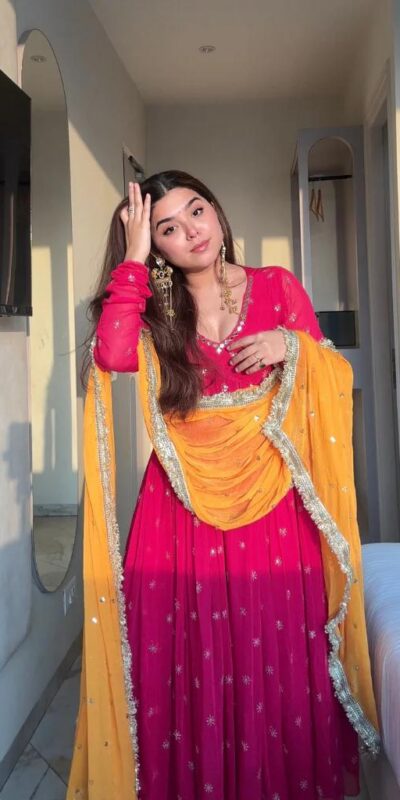 SRK 5313 Pink in Faux Georgette Embroidery Work Salwar Suit . Available at ₹2099 only. Delivery 4-6 Working Days. Shop now. | Jump Suits, Salwar suit, Casual Suits, Creative suits, Designer Suits, Palazzo Suits, Party Wear Suits, Patiala Suits, Straight Suits