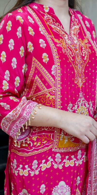 BE 427 Pink French Crape Salwar Suit Perfect for Wedding, Party, Temple Visit, Sangeet, Holi – . Now at just ₹1899. Delivery 4-6 Working Days. Shop now | Jump Suits, Salwar suit, Casual Suits, Creative suits, Designer Suits, Palazzo Suits, Party Wear Suits, Patiala Suits, Straight Suits