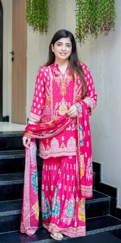 BE 427 Pink French Crape Salwar Suit Perfect for Wedding, Party, Temple Visit, Sangeet, Holi – . Now at just ₹1899. Delivery 4-6 Working Days. Shop now | Jump Suits, Salwar suit, Casual Suits, Creative suits, Designer Suits, Palazzo Suits, Party Wear Suits, Patiala Suits, Straight Suits