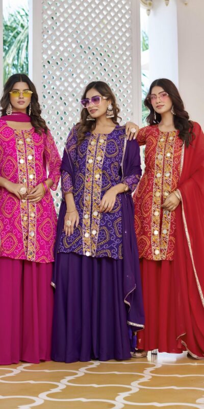 Ram 148 Pink in Georgette Badhani print Embroidery Work & Mirror Work Salwar Suit . Exclusive Offer ₹2149. Delivery 4-6 Working Days. Shop now. | Jump Suits, Tops & Bottoms, Track Suits, Salwar suit, Casual Suits, Creative suits, Designer Suits, Palazzo Suits, Party Wear Suits, Patiala Suits, Straight Suits, Trendy Wear