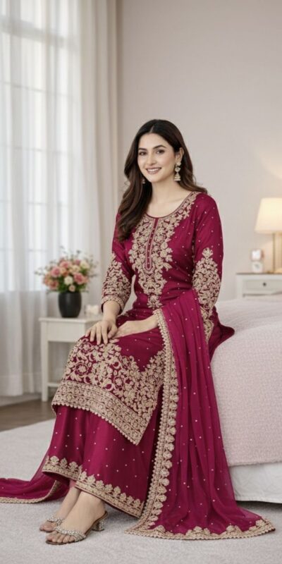 SSR 535 Pink Color in Organza Silk Embroidery Work Salwar Suit . Available at ₹2399 only. Delivery 4-6 Working Days. Shop now. | Jump Suits, Salwar suit, Casual Suits, Creative suits, Designer Suits, Palazzo Suits, Party Wear Suits, Patiala Suits, Straight Suits