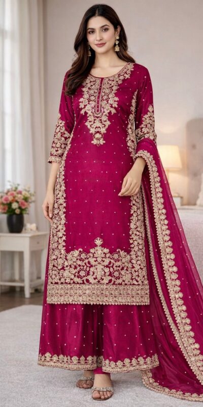 SSR 535 Pink Color in Organza Silk Embroidery Work Salwar Suit . Available at ₹2399 only. Delivery 4-6 Working Days. Shop now. | Jump Suits, Salwar suit, Casual Suits, Creative suits, Designer Suits, Palazzo Suits, Party Wear Suits, Patiala Suits, Straight Suits
