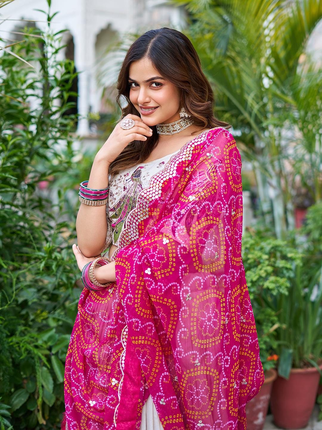 Ram 102 Pink Color Pure Tissue silk Lehenga Choli with Embroidery Work. Grab it for ₹3249. Delivery 4-6 Working Days. Shop now. | Lehenga, Bollywood Lehenga, Creative Lehenga, Designer Lehenga, Embroidered Lehenga, Party Wear Lehenga