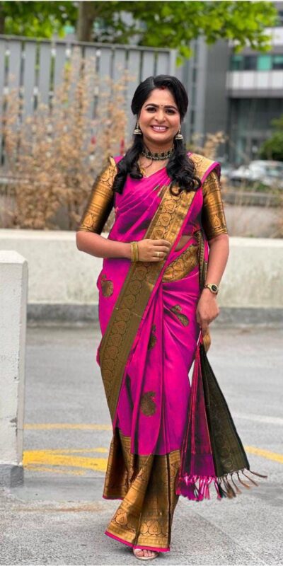 KPR 145 Pink Soft Lichi Silk Jacquard Work All Over Saree for Wedding, Party, Family Gatherings,, Pongal Introductory Price ₹1299. Delivery 4-6 Worki | Sarees, Bollywood Sarees, Creative Sarees, Designer Sarees, Embroidered Sarees, Ethnic Saree, Modern Digital sarees, Party Wear Sarees