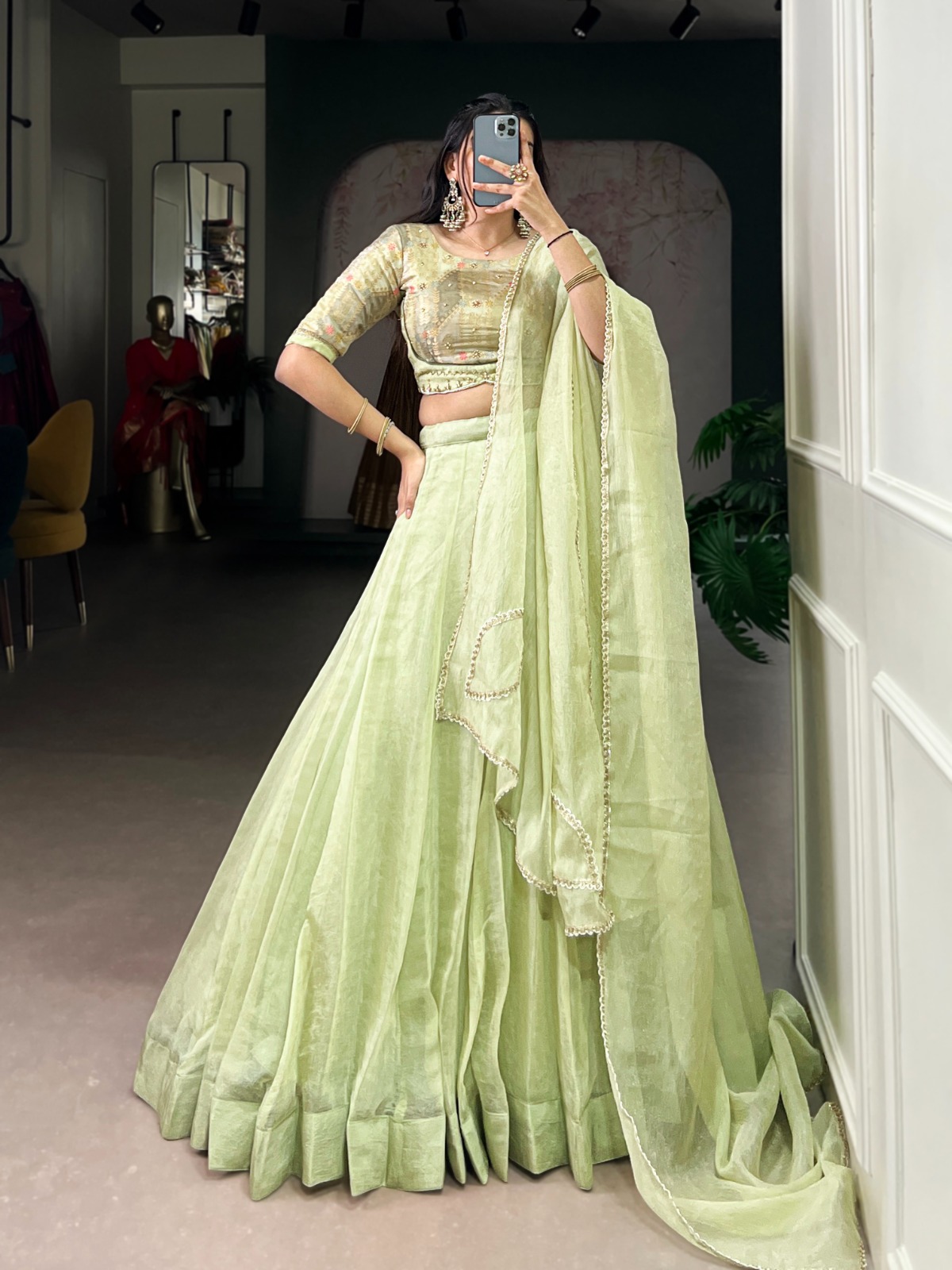 LNB 1100 Pista with Bead Work & Sequins Work. Allen Crush Lehenga Choli Best Price ₹3299. Delivery 4-6 Working Days. Shop now. | Lehenga, Bollywood Lehenga, Creative Lehenga, Designer Lehenga, Embroidered Lehenga, Party Wear Lehenga