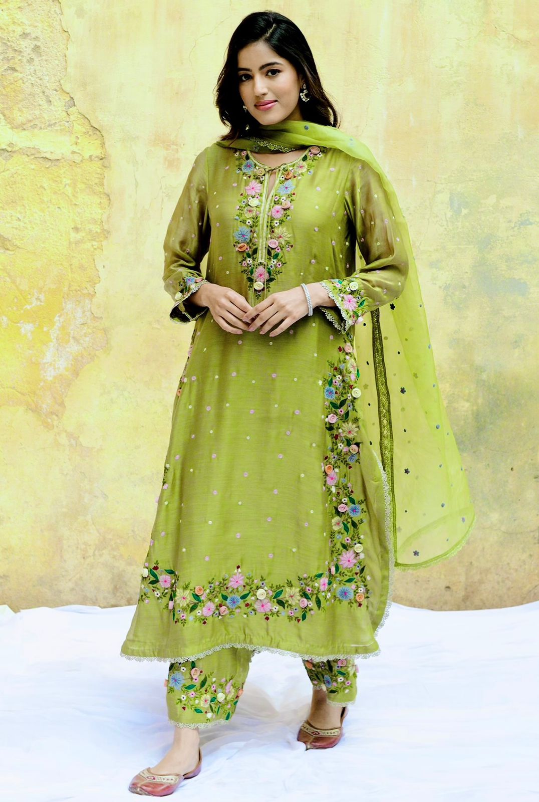 NSR 862 Pista Faux Georgette Slawar Suit with Embroidery Work & Lace Work. Introductory Price ₹2149. Delivery 4-6 Working Days. Shop now. | Jump Suits, Tops & Bottoms, Track Suits, Salwar suit, Casual Suits, Creative suits, Designer Suits, Palazzo Suits, Party Wear Suits, Patiala Suits, Straight Suits, Trendy Wear