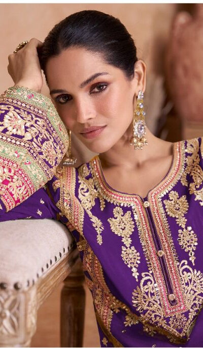 DS Ashirvad 7406 Purple in Color Chinon Embroidery Work Salwar Suit . Special Price ₹2449. Delivery 4-6 Working Days. Shop now. | Jump Suits, Tops & Bottoms, Track Suits, Salwar suit, Casual Suits, Creative suits, Designer Suits, Palazzo Suits, Party Wear Suits, Patiala Suits, Straight Suits, Trendy Wear