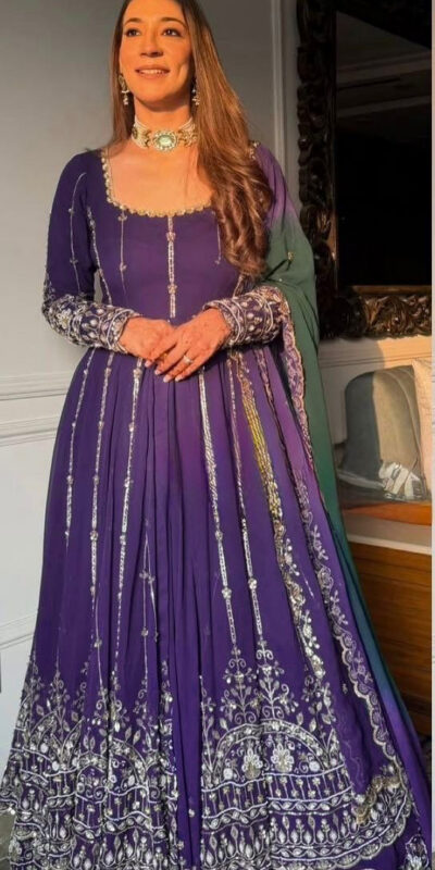 RTC 5949 Purple in Faux Georgette Lace Work & Digital Print Lehenga Choli . Grab it for ₹2449. Delivery 4-6 Working Days. Shop now. | Lehenga, Bollywood Lehenga, Creative Lehenga, Designer Lehenga, Embroidered Lehenga, Party Wear Lehenga