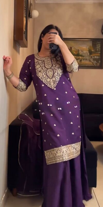 RTC 5946 Purple Color Faux Georgette Salwar Suit with Lace Work. Festive Deal ₹1999. Delivery 4-6 Working Days. Shop now. | Jump Suits, Tops & Bottoms, Track Suits, Salwar suit, Casual Suits, Creative suits, Designer Suits, Palazzo Suits, Party Wear Suits, Patiala Suits, Straight Suits, Trendy Wear