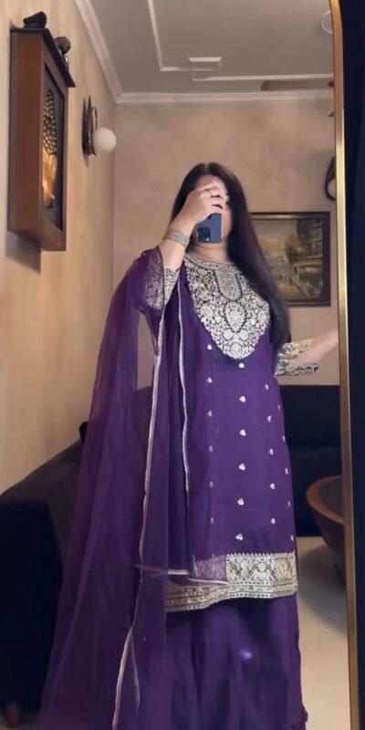 RTC 5946 Purple Color Faux Georgette Salwar Suit with Lace Work. Festive Deal ₹1999. Delivery 4-6 Working Days. Shop now. | Jump Suits, Tops & Bottoms, Track Suits, Salwar suit, Casual Suits, Creative suits, Designer Suits, Palazzo Suits, Party Wear Suits, Patiala Suits, Straight Suits, Trendy Wear